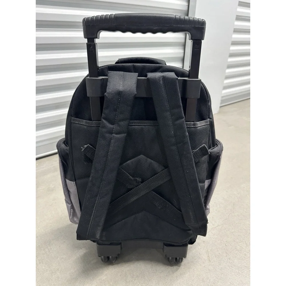 Vintage Dale Earnhardt Sr #3 NASCAR Rolling Backpack Wheeled Bag Intimidator